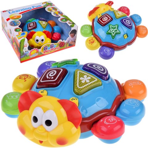 Uciekający robaczek interaktywna zabawka do raczkowania melodie