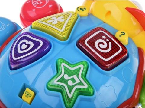 Uciekający robaczek interaktywna zabawka do raczkowania melodie