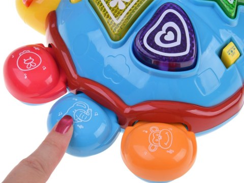 Uciekający robaczek interaktywna zabawka do raczkowania melodie