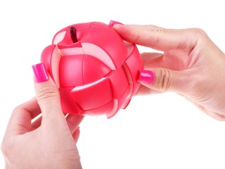 Układanka zręcznościowa JABŁKO - mechaniczna łamigłówka