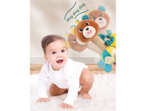 Urocza Grzechotka Gryzak maskotka Zwierzątko dla dziecka