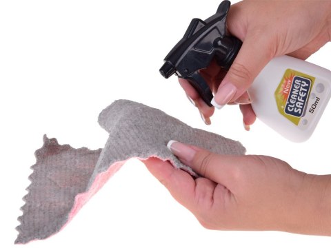 Zestaw sprzątający dla dzieci - wózek z akcesoriami i odkurzacz