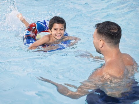 Bestway Dmuchane koło do pływania dla dzieci Marvel Spiderman 56cm 98003