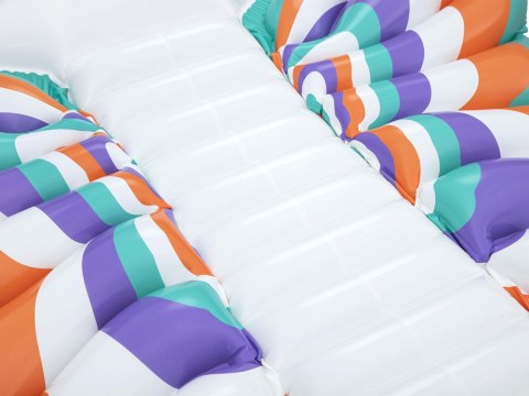 Bestway Materac plażowy dmuchany - duży leżak wodny MOTYL 193x176cm 43963