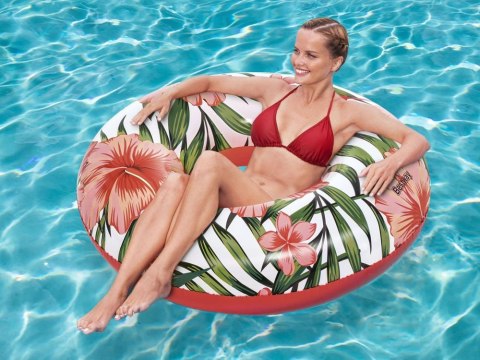Bestway Tropikalne Dmuchane koło do pływania 119 cm 36237