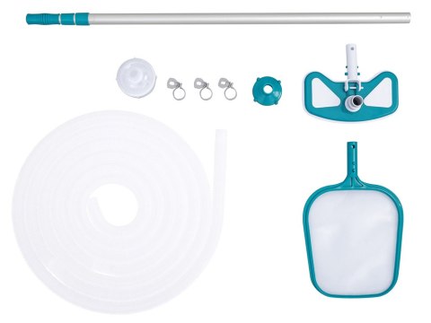 Bestway Zestaw czyszczący: odkurzacz do basenu + akcesoria basenowe 58234