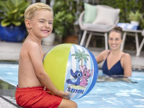 Bestway Dmuchana piłka plażowa Disney Lilo i Stitch 51cm 9104T