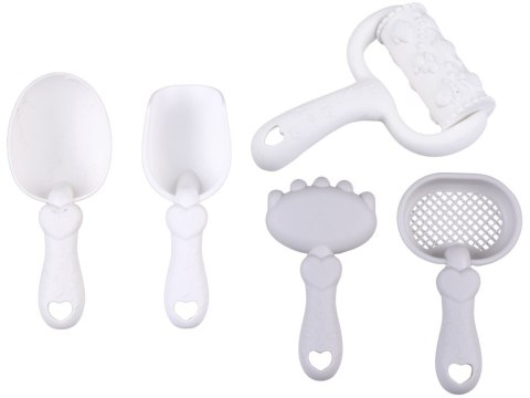 Elegancki zestaw do piasku wózek wiaderko foremki akcesoria 16 ele ZA6143