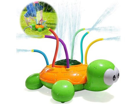 Kolorowy żółw zraszacz wodny do zabawy - ogrodowa zabawka dla dzieci ZA4280