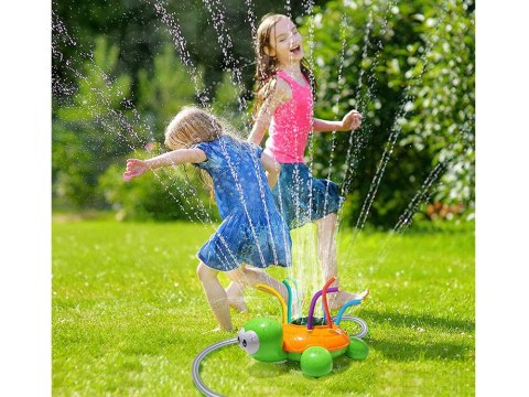 Kolorowy żółw zraszacz wodny do zabawy - ogrodowa zabawka dla dzieci ZA4280