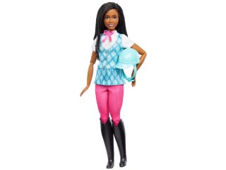 Mattel Lalka Barbie Mysteries modowa dżokejka Brooklyn ZA6179
