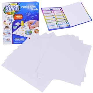 Papier do malowania Color Draw zapas 18 arkuszy do pędzla LED ZA6166