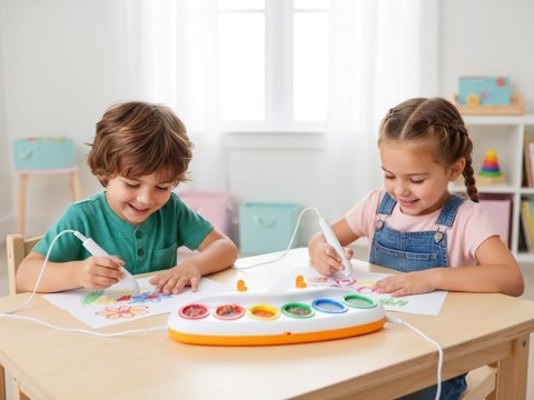 Papier do malowania Color Draw zapas 18 arkuszy do pędzla LED ZA6166