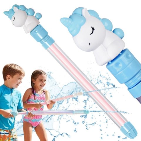 Pistolet na wodę jednorożec sikawka fontanna armatka wodna 48 cm ZA6142