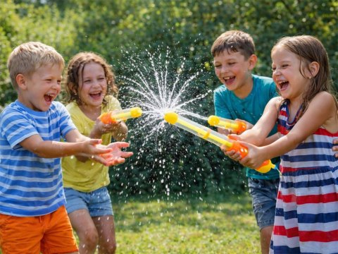 Pistolet na wodę sikawka fontanna armatka fajerwerki wodne 47 cm ZA6141