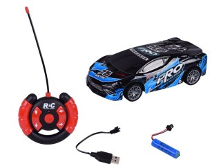 Sportowe auto sterowane na pilota podświetlane nadwozie 1:18 RC0754 NI
