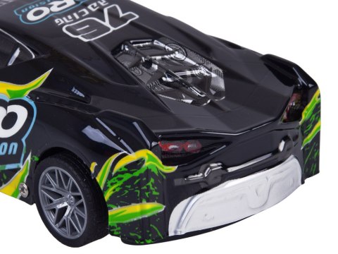 Sportowe auto sterowane na pilota podświetlane nadwozie 1:18 RC0754 ZI