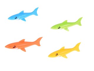 Zestaw 4 kolorowe REKINY do nauki nurkowania dla dzieci SP0834