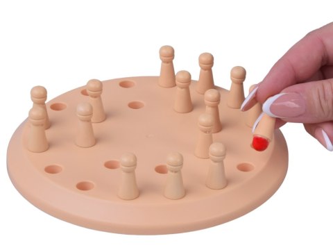 Gra pamięciowa Kolory kostka pionki edukacyjna łamigłówka GR0832