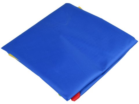 Kolorowa tęczowa Chusta Animacyjna 2m 8 uchwytów SP0862