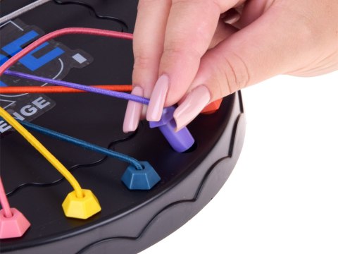 Logiczna gra planszowa LINY - ułóż i rozplątaj sprytnie sznurki GR0769