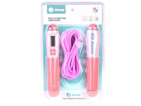 Skakanka z licznikiem Kolorowa Regulowana Skakanka SP0774 RO