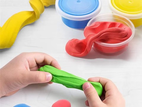 Kreatywny Zestaw DIY do Robienia Kwiatów Masa Plastyczna Wazon 28 el ZA6414