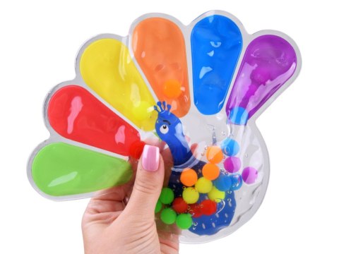 Zabawka Sensoryczna Fidget Toys Paw do Ściskania z Kolorowe Kuleczki ZA6552