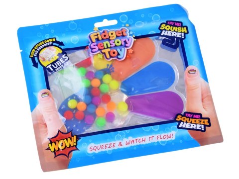 Zabawka Sensoryczna Fidget Toys Paw do Ściskania z Kolorowe Kuleczki ZA6552
