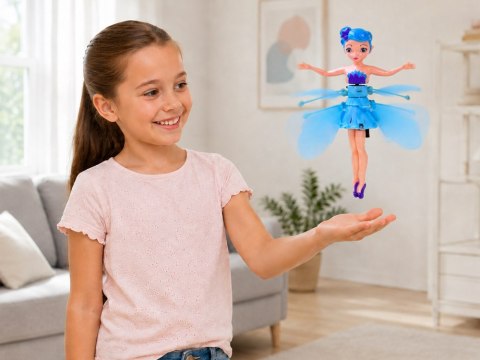 Latająca Wróżka Interaktywna Lalka Czujnik Dłoni Światło 19 cm ZA6598
