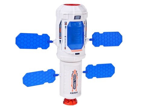KOSMOS Ogromny zestaw kosmiczny Centrum, rakieta, astronauta, łazik ZA6302