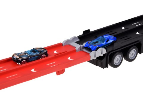 Laweta transporter TIR rozkładany 200cm + 6 aut Dwupoziomowa budowa ZA6587