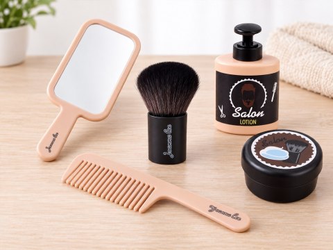Zestaw fryzjerski dla dzieci BARBER fryzjer męski - pas + akcesoria ZA6217