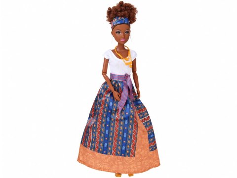 Anlily Lalka w barwnej stylizacji afrykańskiego święta Kwanzaa ZA6222
