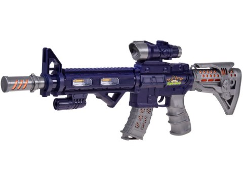 Karabin zabawkowy M416 światło dźwięk wibracje ZA6214