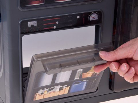 Warsztat dla dzieci Stolik z narzędziami ZESTAW MAJSTERKOWICZA 92ele ZA6581