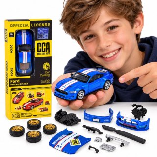 Samochód metalowy licencjonowany Ford Mustang GT 2018 s. 1:42 TUNING ZA6457