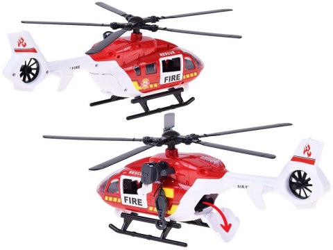 Helikopter strażacki ratunkowy - światło, dźwięk, ruch STRAŻ POŻARNA ZA6393