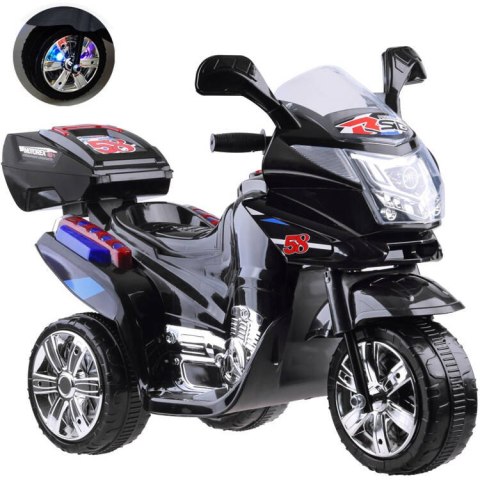 Motorek na akumulator kolorowe światła led PA0241