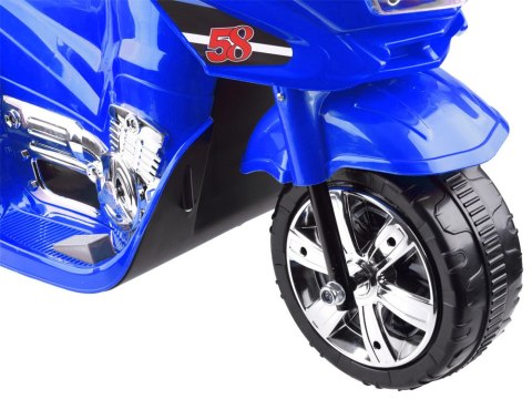 Motorek na akumulator kolorowe światła led PA0241