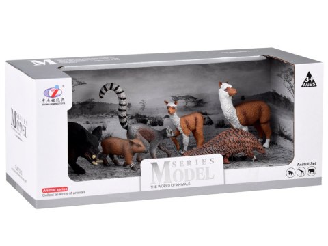 SERIA ZWIERZĘTA SAFARI Zestaw figurek Dzikie SSAKI KOLEKCJA ZA4474