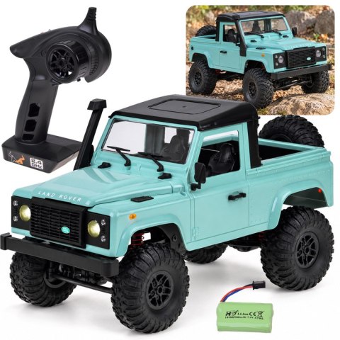 Samochód zdalnie sterowany 2w1 LAND ROVER Defender 90 4x4 Skala 1:12 RC0760