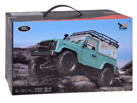Samochód zdalnie sterowany 2w1 LAND ROVER Defender 90 4x4 Skala 1:12 RC0760