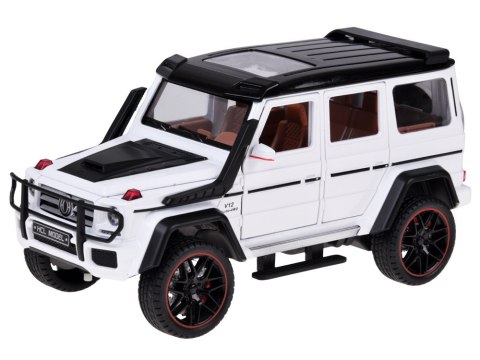 Samochód zdalnie sterowany Brabus G800 metalowy otwierane drzwi LED RC0771