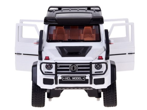 Samochód zdalnie sterowany Brabus G800 metalowy otwierane drzwi LED RC0771