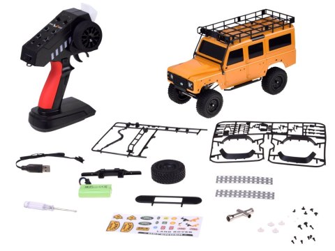 Samochód zdalnie sterowany Terenowy Land Rover Defender Off-road 4WD RC0762