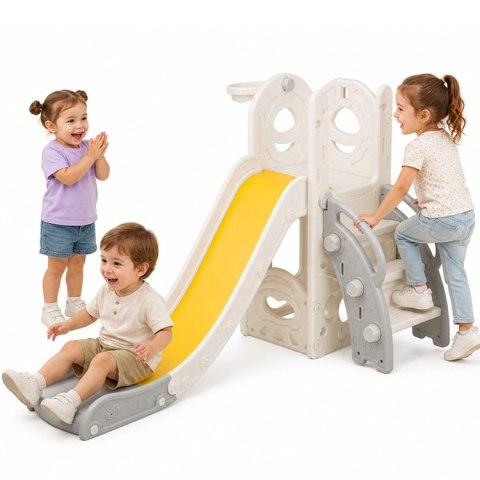 Zjeżdżalnia dla Dzieci Kosz do Koszykówki Ślizg 136 cm SP0865