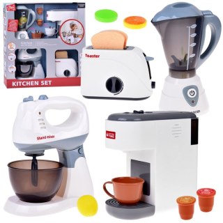Duży zestaw: Małe AGD do zabawy mikser toster blender ekspres ZA6321